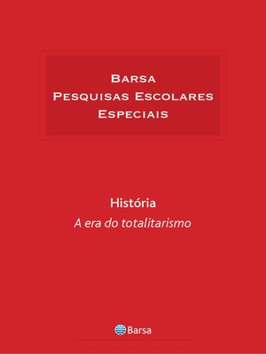 cover image of Temática--História--Era Do Totalitarismo